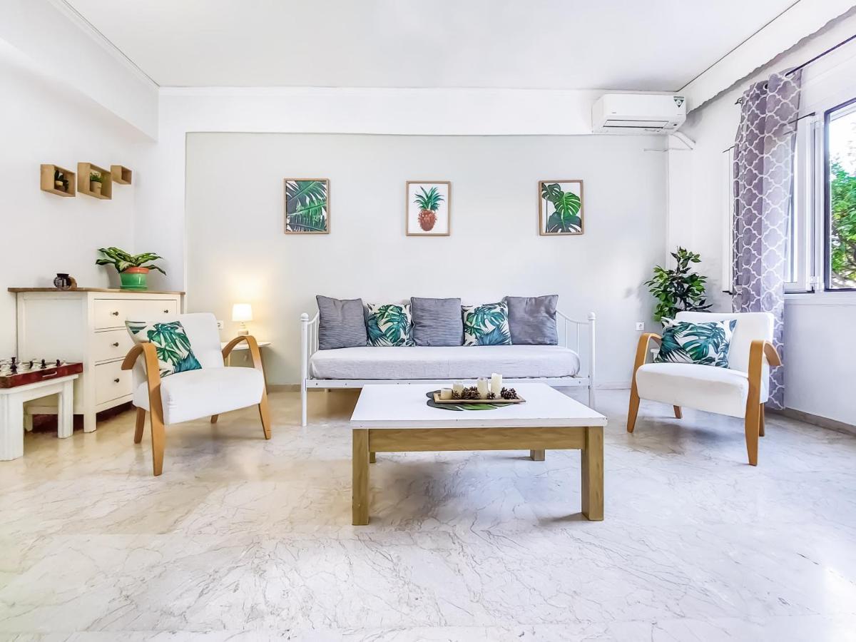 Chung cư 100 m² 2 phòng ngủ, 1 phòng tắm riêng ở Heraklion Ngoại thất bức ảnh