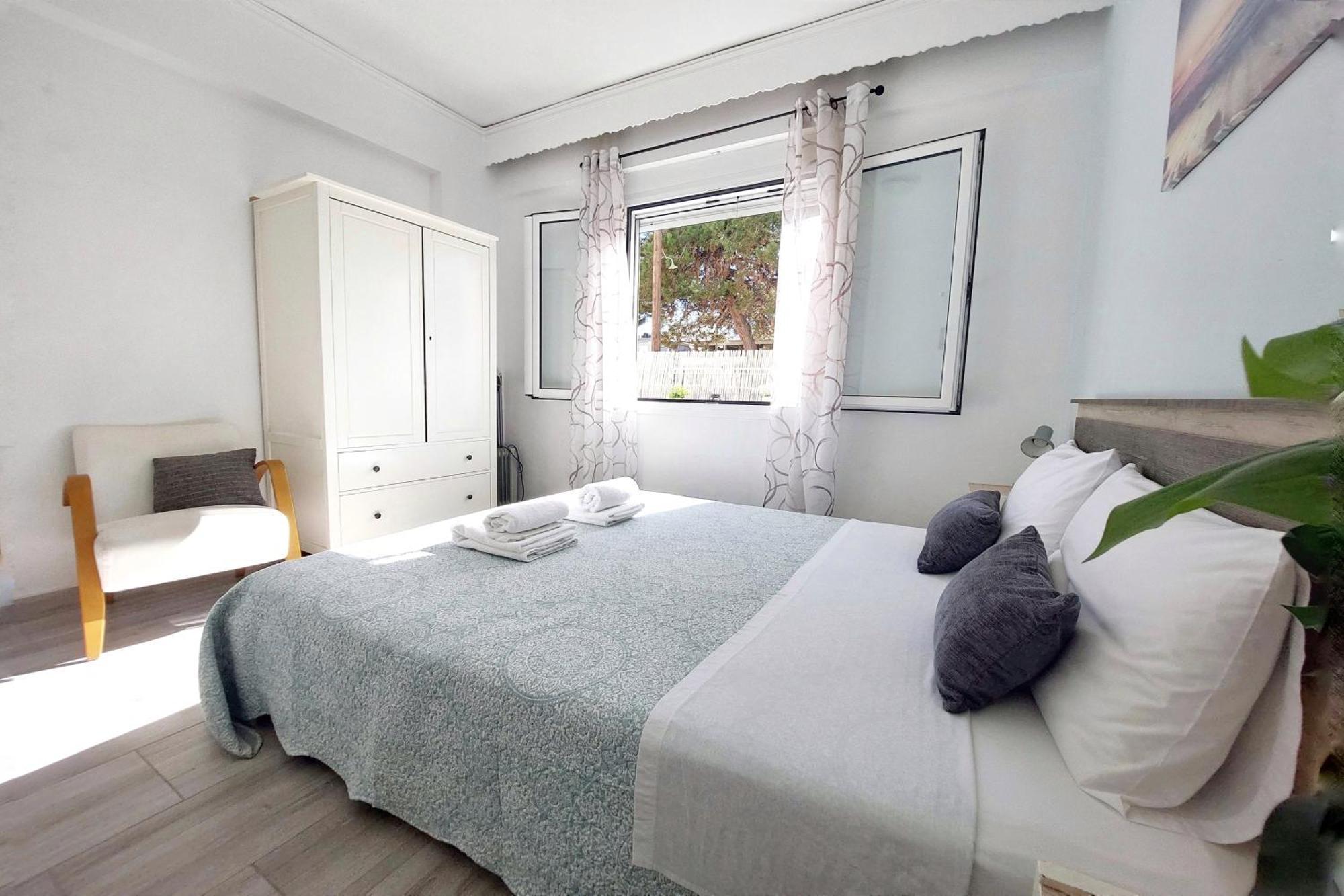 Chung cư 100 m² 2 phòng ngủ, 1 phòng tắm riêng ở Heraklion Ngoại thất bức ảnh