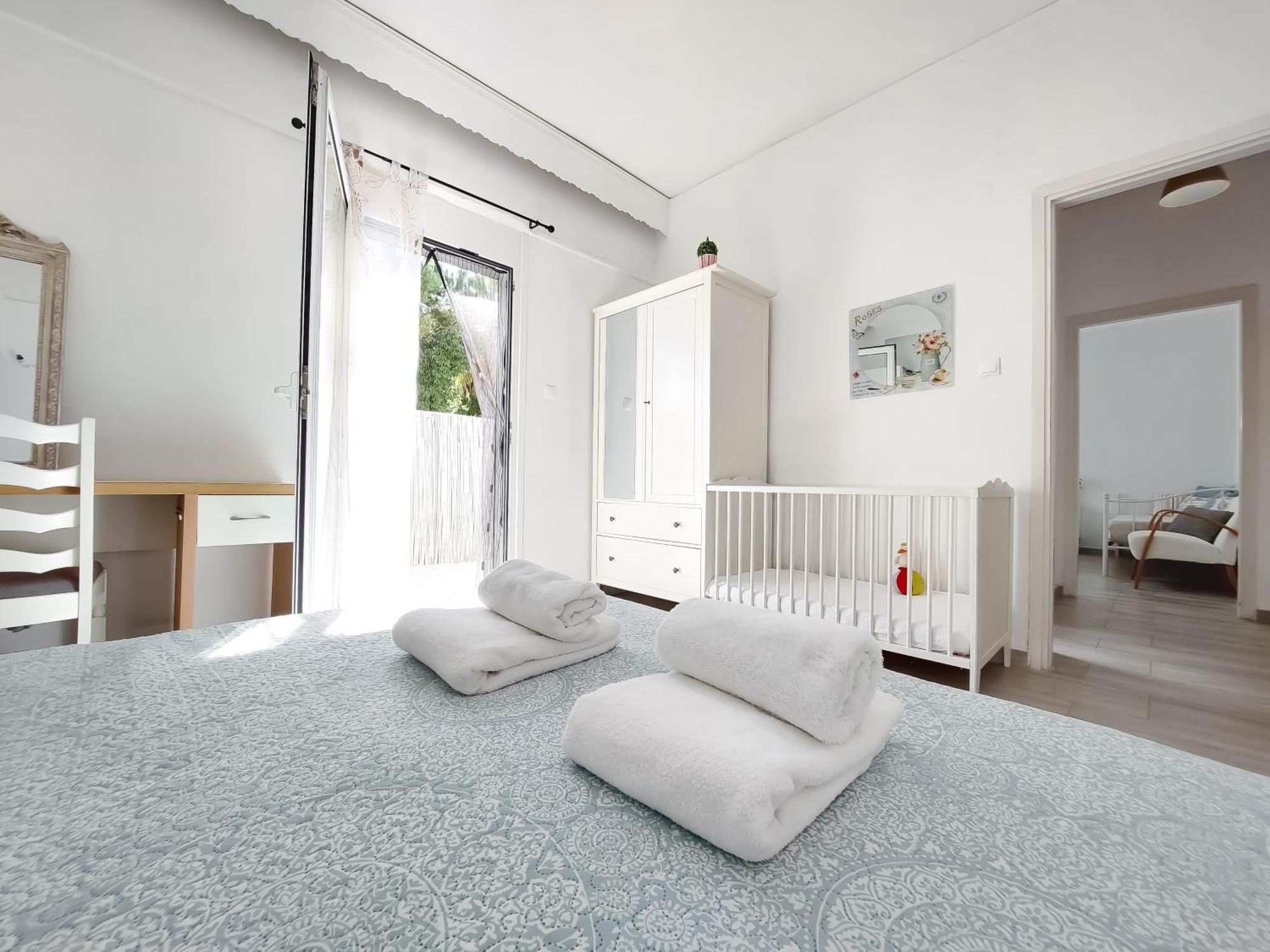 Chung cư 100 m² 2 phòng ngủ, 1 phòng tắm riêng ở Heraklion Ngoại thất bức ảnh