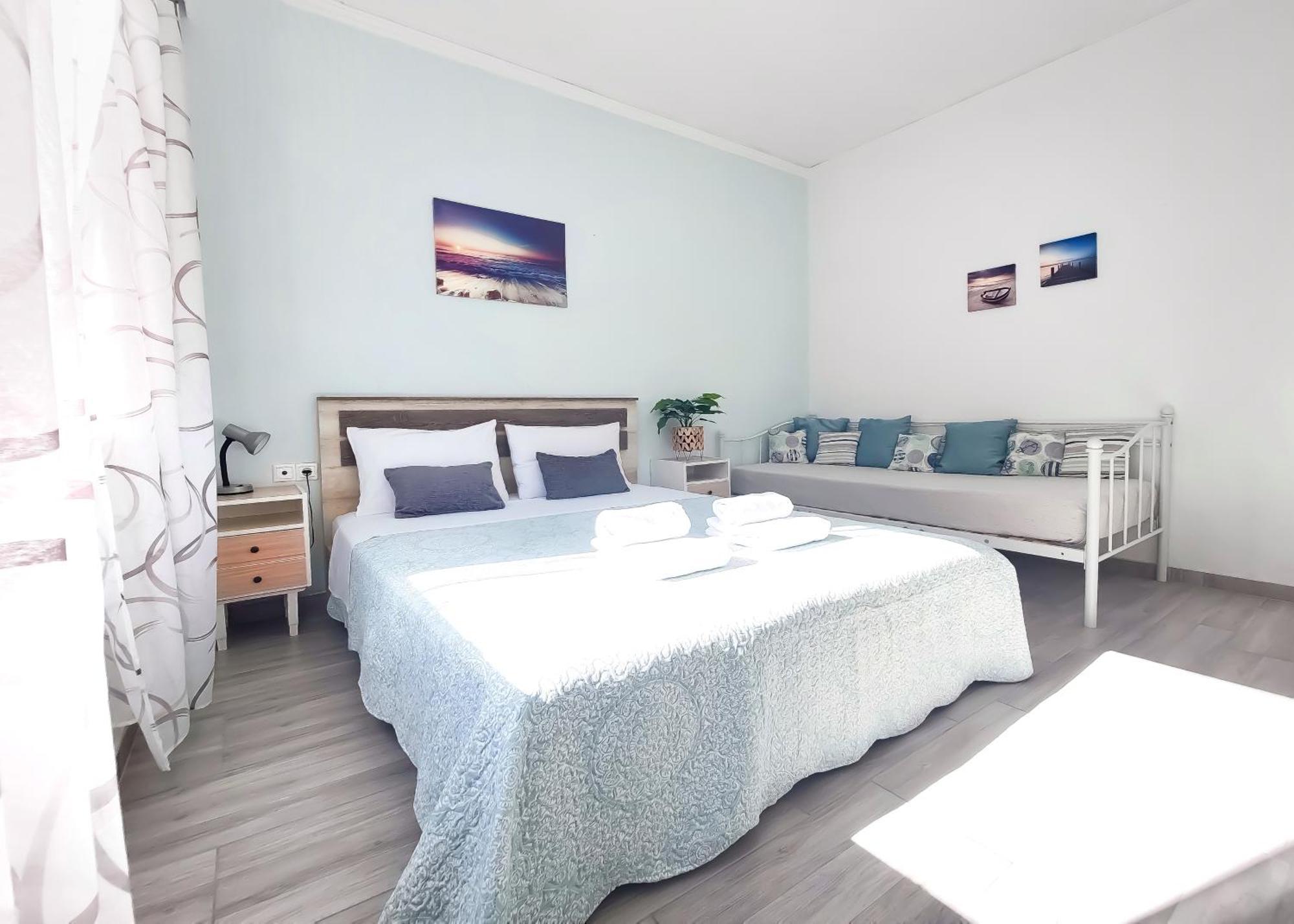 Chung cư 100 m² 2 phòng ngủ, 1 phòng tắm riêng ở Heraklion Ngoại thất bức ảnh