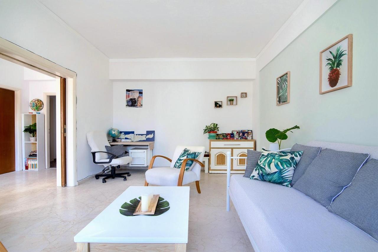 Chung cư 100 m² 2 phòng ngủ, 1 phòng tắm riêng ở Heraklion Ngoại thất bức ảnh